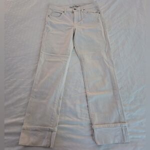 Joe's Jeans Mid-Rise Ankle Jeans, Crop Leg, Stretch Denim, Size 27